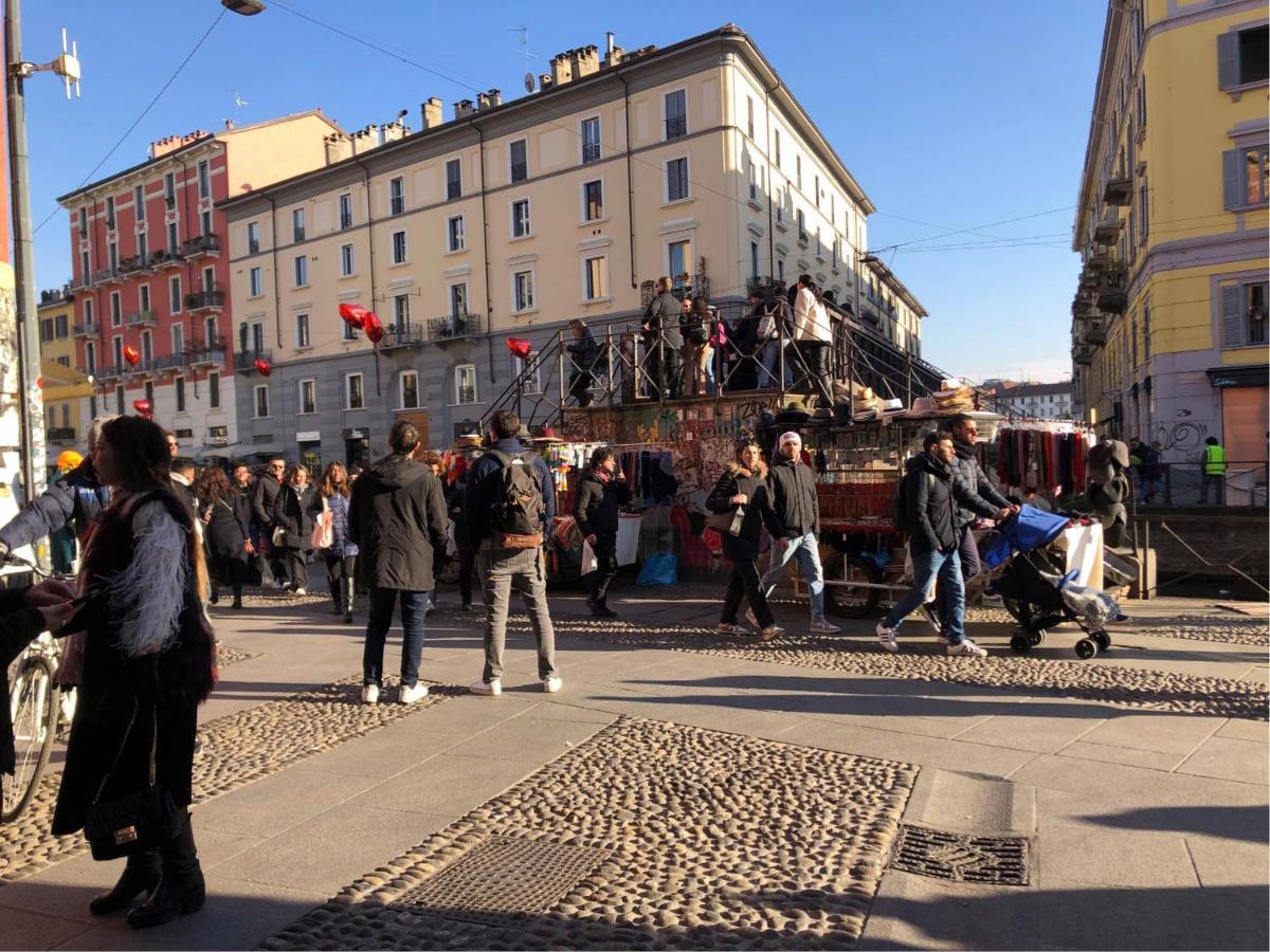 Appartamento Navigli Милан Экстерьер фото